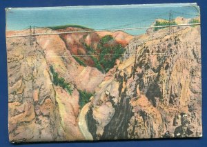 Rocky Mountains Colorado Mount Holy Cross Bear Creek postcard folder