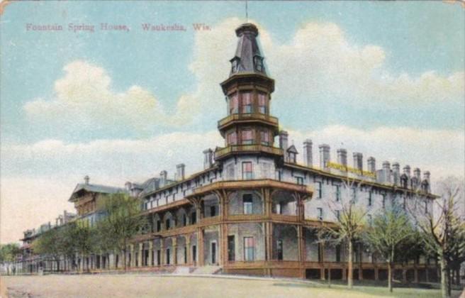 Wisconsin Waukesha Fountain Spring House