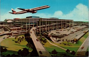 The New Tampa International Jetport Terminal Florida Postcard C343