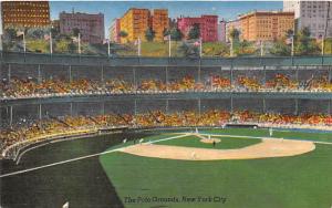 The Polo Grounds, New York City, USA Baseball Stadium Postcard Postcards  The...