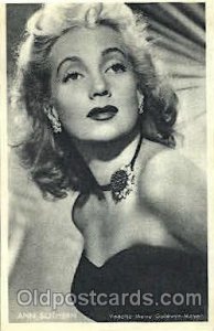 Ann Sothern Trade Card Actor, Actress, Movie Star Unused non postal backing