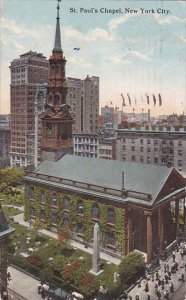 Saint Pauls Chapel New York City New York 1913