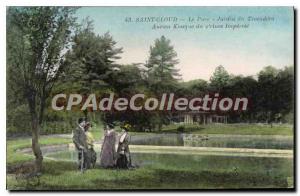 Postcard Old Saint Cloud Le Parc Trocadero Gardens