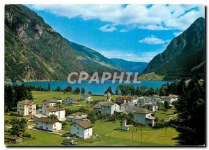 Modern Postcard Lago di Poschiavo Le Prese