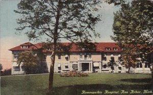 Homeopathie Hospital Ann Arbor Michigan 1915