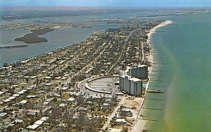 Airview of Clearwater Beach, FL, USA Florida