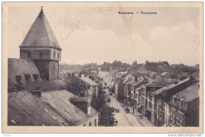 Partial Street View, Panorama, Bastogne (Luxembourg), Belgium, 1910-1920s