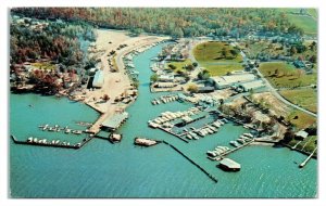 McDaniel Yacht Basin, North East, MD Postcard *3T