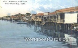 Waterfront, Caimanera Guantanamo Bay Republic of Cuba Unused 