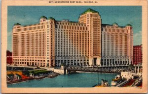 Illinois Chicago The Merchandise Mart Building 1945