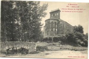 CPA L'Aveyron ESPALION - L'Église Romane de Pars (XII s) du .. (174019)