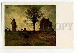 3134537 Autumn by Jean Francois MILLET Vintage color PC