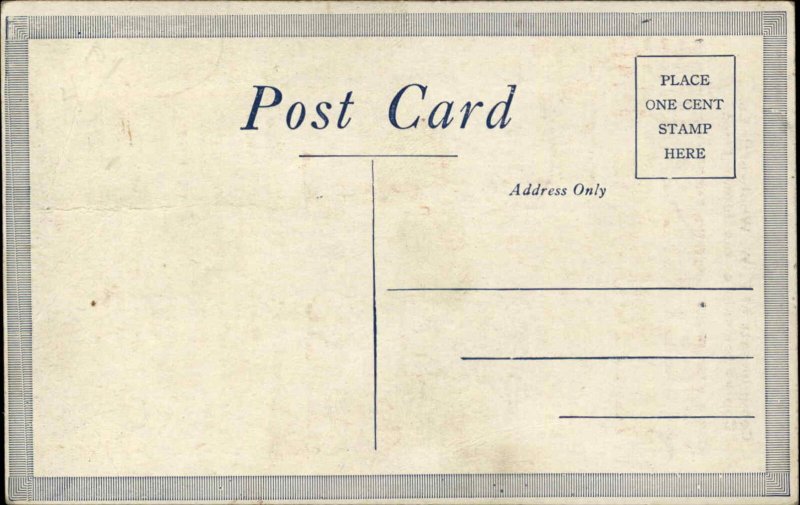 Woolworth Music Dept Sweet Cider Time Song Lyrics c1910 Vintage Postcard