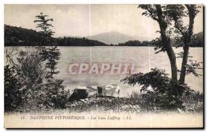 Old Postcard Dauphine Picturesque Lakes Laffrey