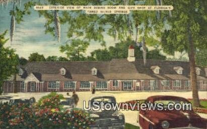 Main Dining Room, Gift Shop - Silver Springs, Florida FL  