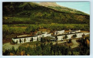 MOUNT McKINLEY NATIONAL PARK HOTEL, Alaska AK ~ c1950s-60s Postcard
