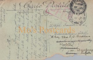 Genealogy Military Postcard-L/Cpl Fawell,A Coy, 52nd South West Borderers GL4574