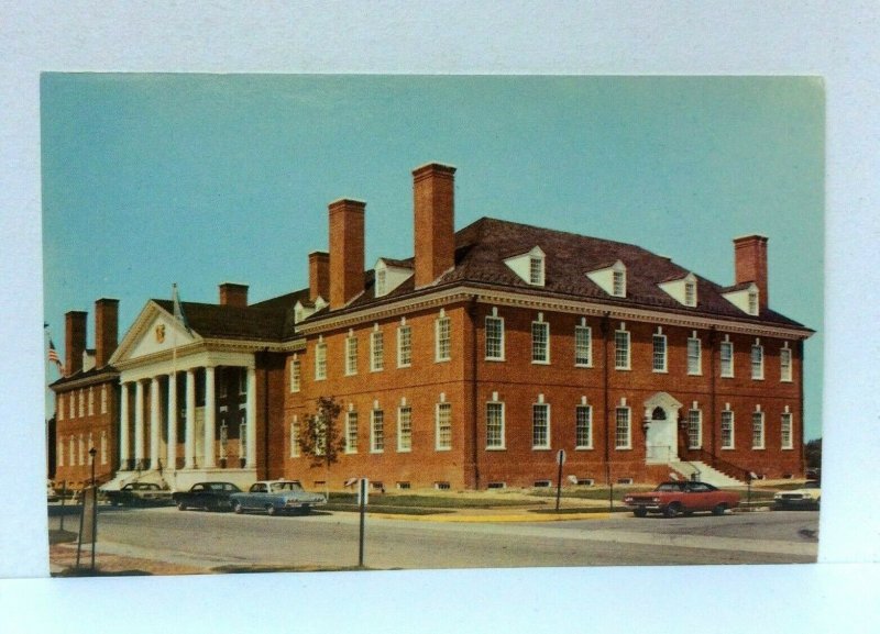 Dover Delaware John G Townsend Memorial Building Postcard