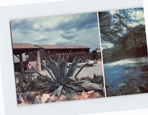 Postcard The beautiful Guadalupe Outpost on Highway 46, New Braunfels, Texas