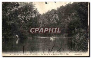 Old Postcard L Orne Picturesque Maizet Buckle and May of Rocks