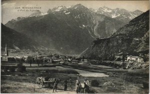 CPA MODANE Modane-Ville et Fort du Replaton (1195330)