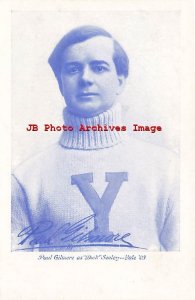 Actor Paul Gilmore as Dick Seeley Yale 1905