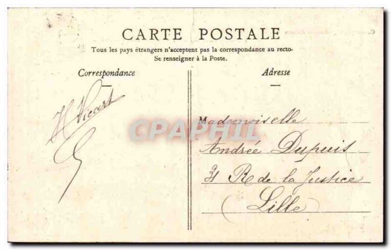 Old Postcard Exhibition & # 39Amiens Pavillon Bleu Cafe Restaurant