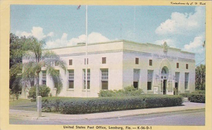 Florida Leesburg United States Post Ofice 1964 Dexter Press