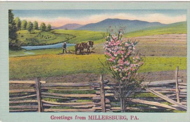 Peennsylvania Greetings From Millersburg