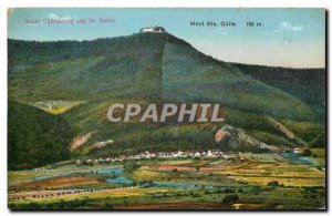 Old Postcard Mont Sainte Odile