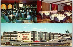 New Hotel 128 Dedham Massachusetts MA Meeting Rooms, Lougne & Park Area Postcard