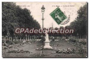 Old Postcard Agen Jardins Du Gravier
