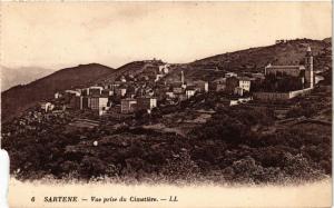 CPA SARTENE- Vue prise du Cimetiere CORSE (711227)