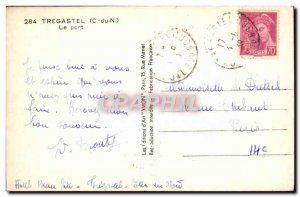 Old Postcard The Port Tregastel
