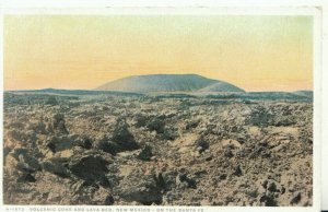 America Postcard - Volcanic Cone & Lava Bed, New Mexico - On The Santa Fe TZ1285