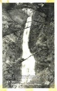 Real Photo - Cooney Falls - Columbia River, Oregon OR  
