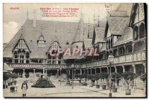 Old Postcard Beaune Hotel Dieu Court & # 39honneur