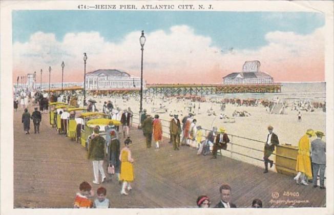 New Jersey Atlantic City The Heinz Pier 1932