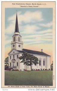 First Presbyterian Church, Myrtle Beach, South Carolina, 1930-1940s