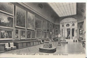 France Postcard - Chateau De Chantilly - Musee Conde - Galerie De PeintureTZ3611