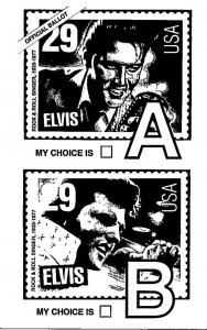 1993 Elvis Stamp
