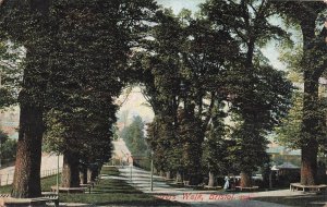 ALMONDSBURY TO  PATCHWAY~BRISTOL ENGLAND~LOVER'S WALK~1906 POSTCARD