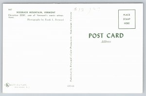 Hogback Mountain Vermont~Café On Mountain Road~Vintage Postcard