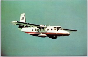 Airplane Southeastern Commuter Airlines GAF Nomad 24A Alabama & Georgia Postcard