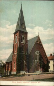 Rockville MD Christ Church c1910 Postcard