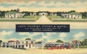 1000 Tourist Court and Motel, Meridian, Mississippi, MS USA Hotel Motel Unuse...