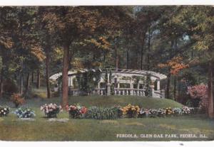 Illinois Peoria Pergola In Glen Oak Park
