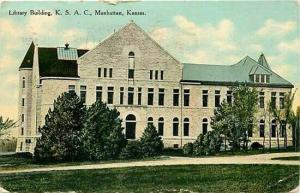 KS, Manhattan, Kansas, K.S.A.C. Library Building