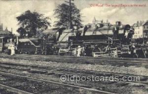 Old Maud Train Trains Locomotive, Steam Engine,  Postcard Postcards  Old Maud