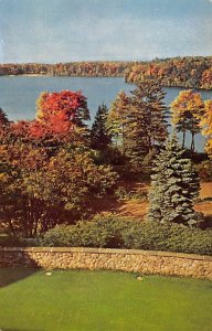 Fall at Lakeside Hotel Terrace Eagles Mere, Pennsylvania PA s 